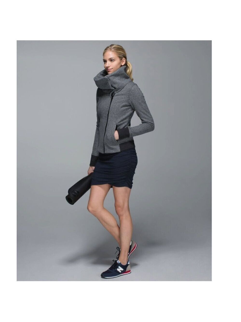 Lululemon | Karmacollected Jacket In Heathered Speckled Black - Picture 2 of 12